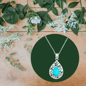925 Tibetan Turquoise, Necklace