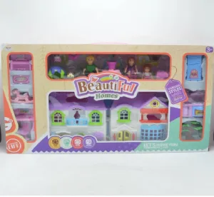 Beautiful  Doll House Set