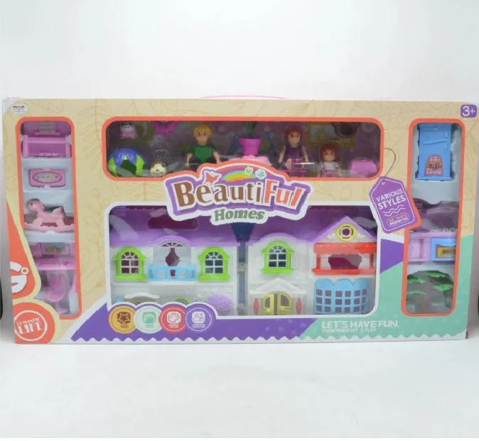 Beautiful  Doll House Set