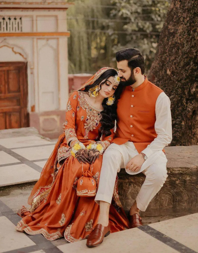 Beautiful Mehndi Dress