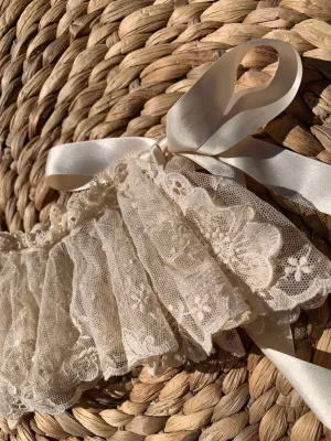 Beautiful Vintage Lace Bridal Garter