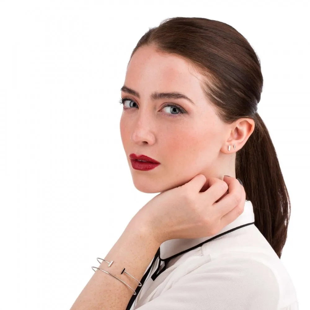 Dash Stud Earrings - Gold - SPESGS35