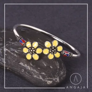 Enamel Silver Bracelet