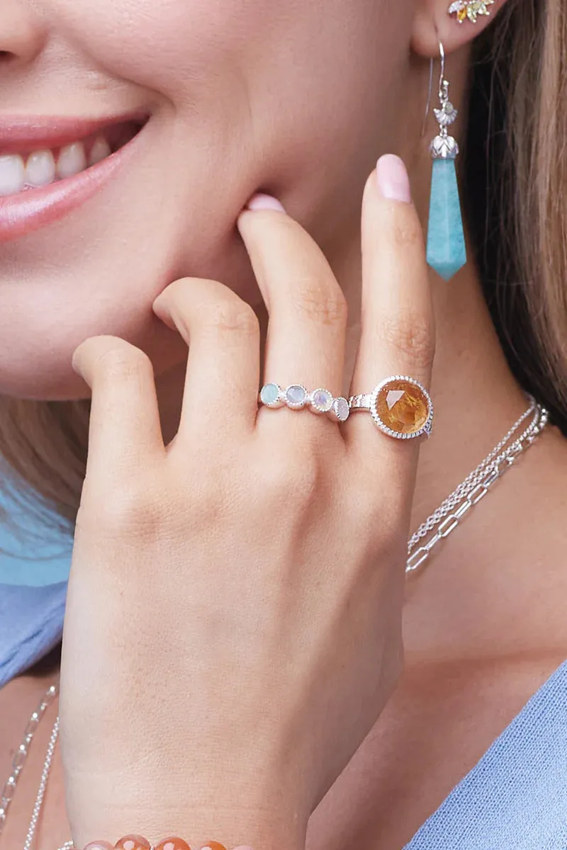 Follow The Sun Ring - Silver