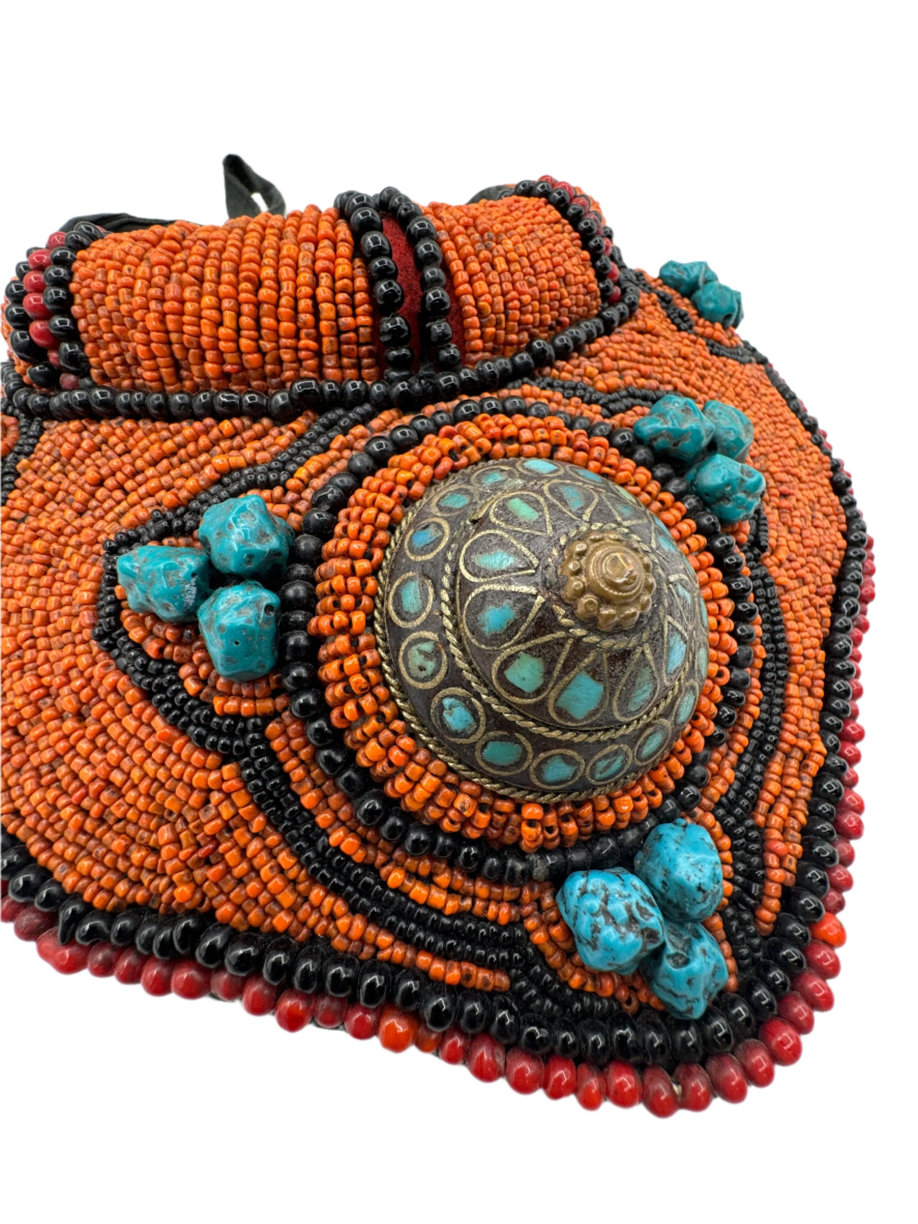 Nepalese Statement Necklace 1990s