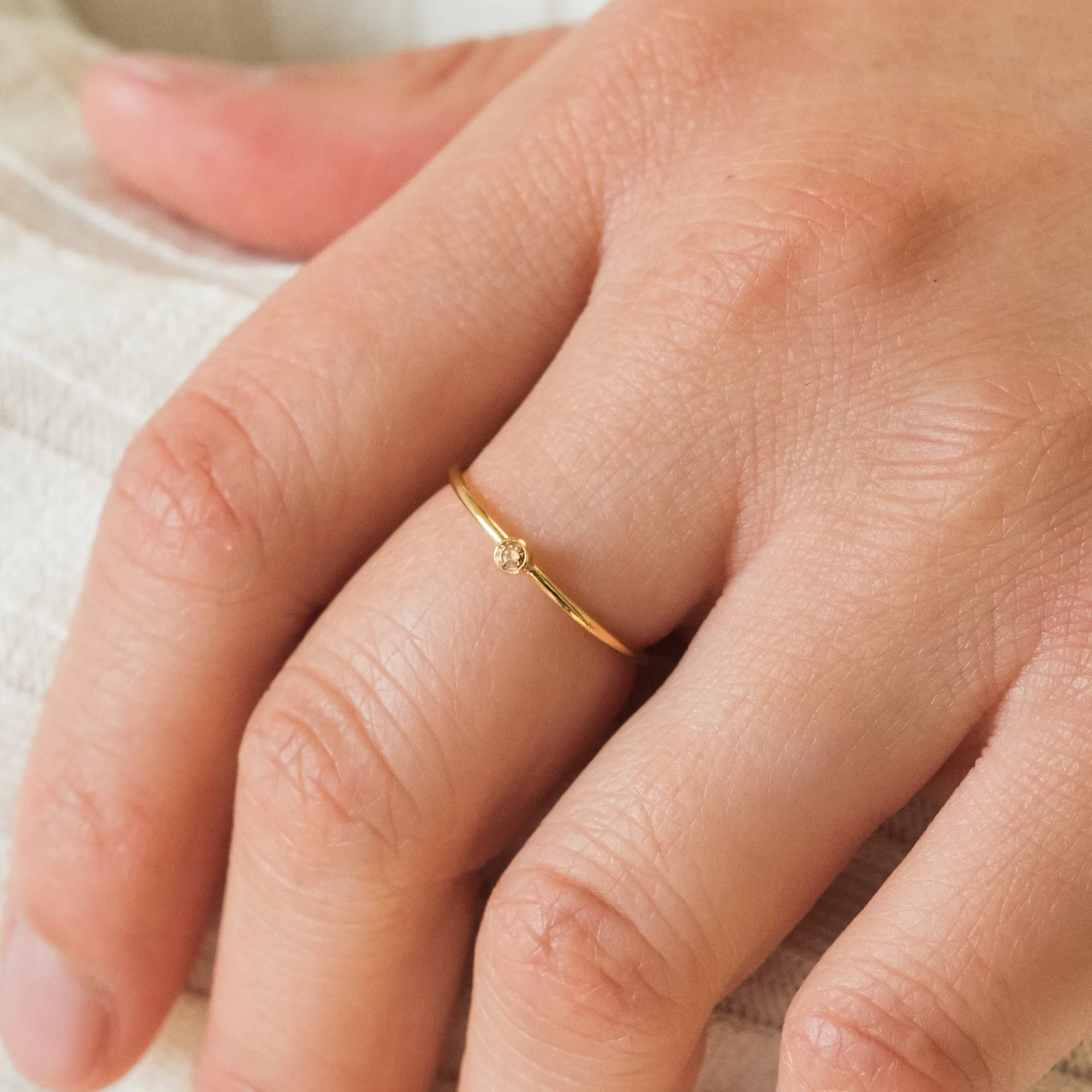 November Birthstone Ring (Citrine)