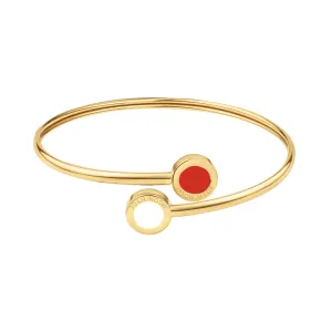 OCEAN RED AND WHITE CHIPS BANGLE