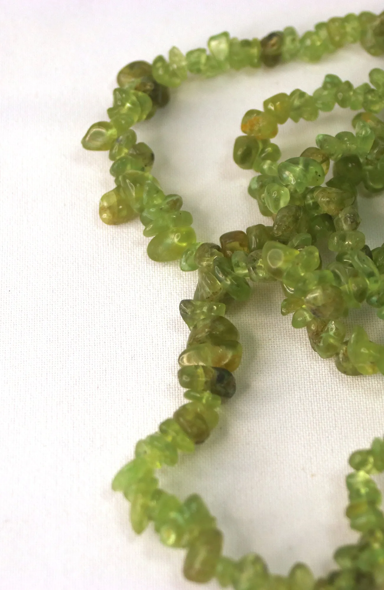 Peridot Chip Bracelet