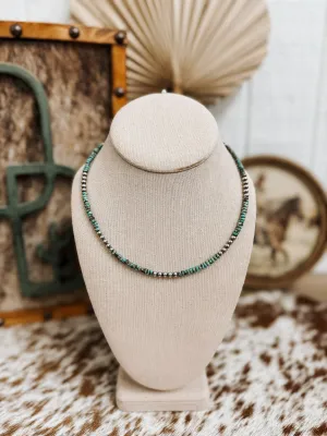 River Bend Turquoise & Pearl Necklace