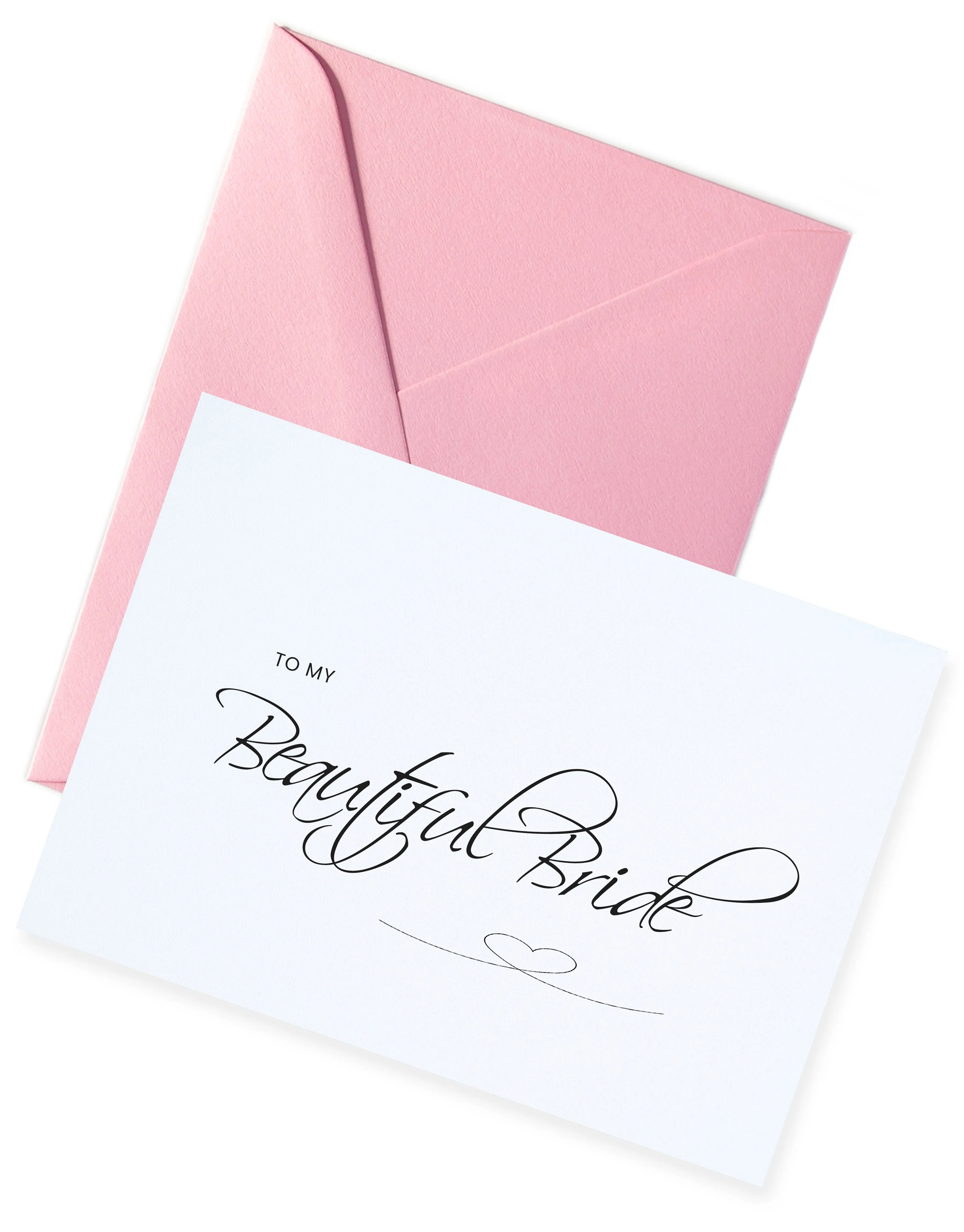 To my Beautiful Bride Card