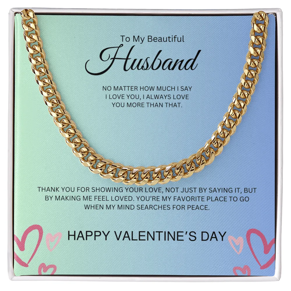 To My Beautiful Husband