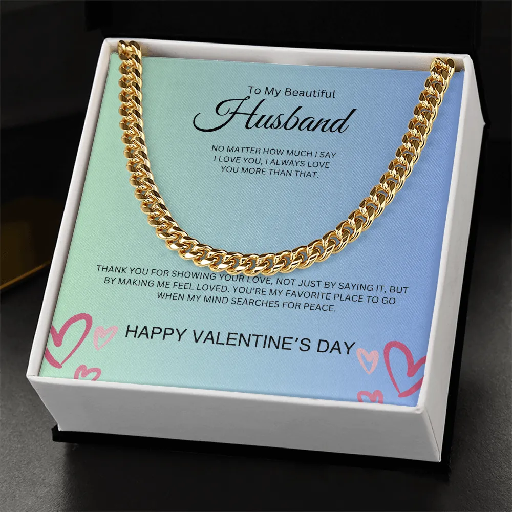 To My Beautiful Husband