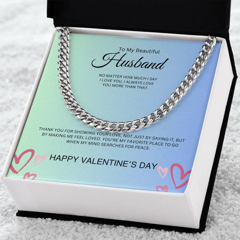 To My Beautiful Husband