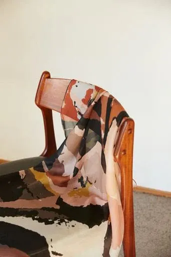 Walker & Bing Kat Silk Chiffon Scarf