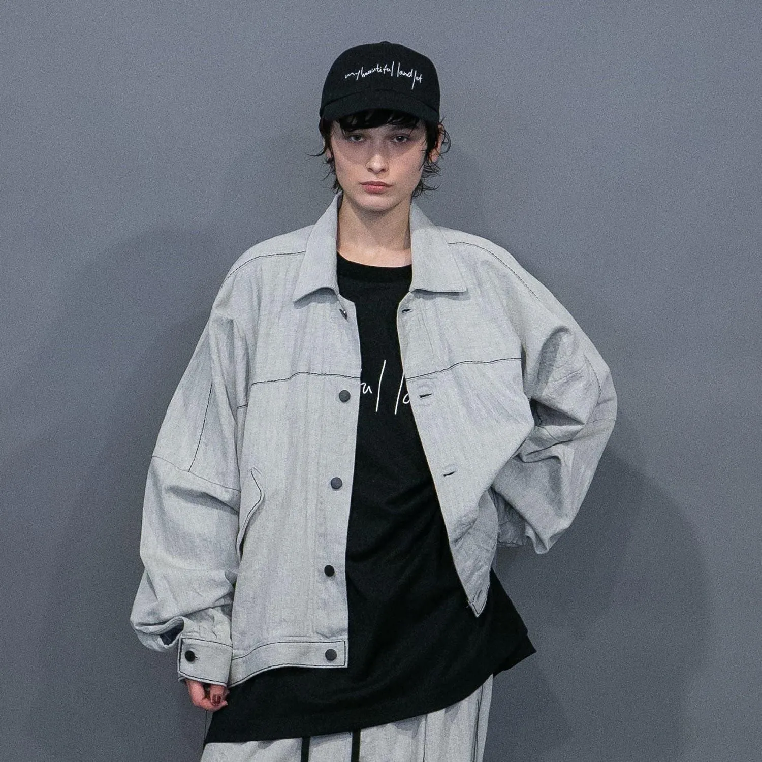 WM06-BZ251061 0TH STITCH DENIM JACKET